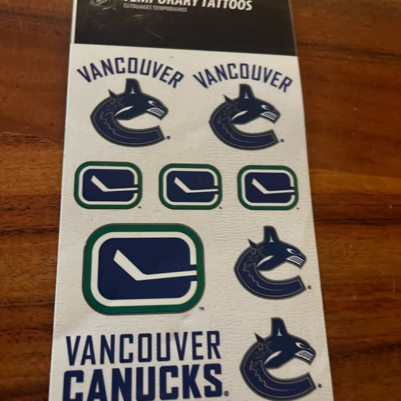 Vancouver Canucks Decals and Tattoos - Picture 2 of 3